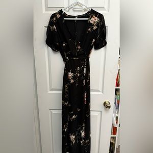 Flowy Floral Maxi Dress